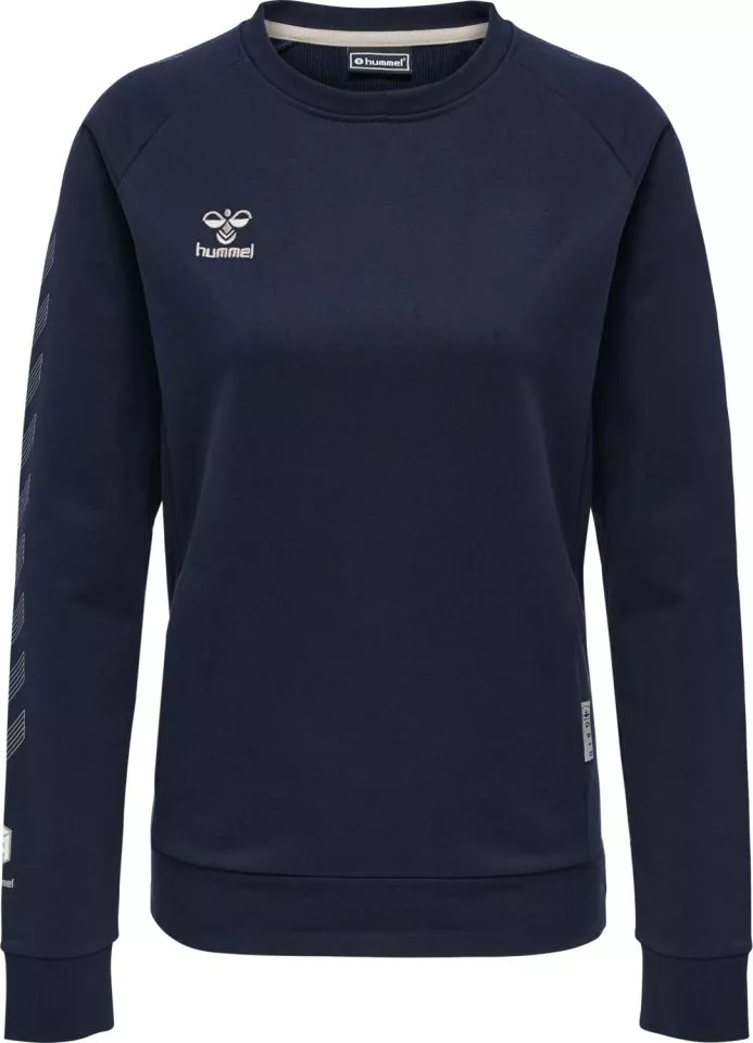Суитшърт Hummel hmlMOVE GRID COT. SWEATSHIRT WOMAN