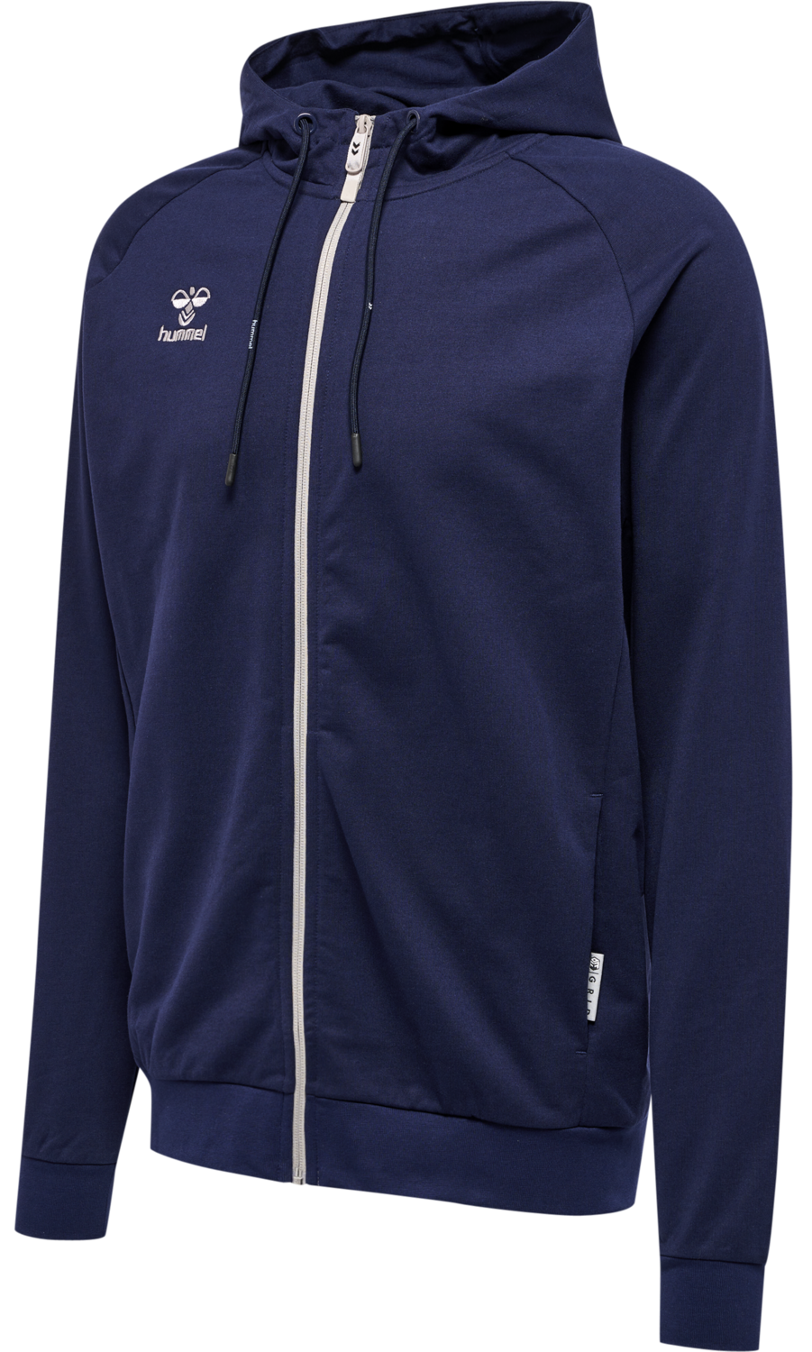 hmlMOVE GRID COTTON ZIP HOODIE