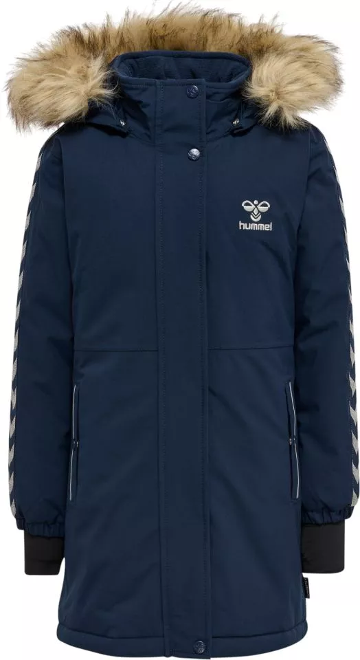 Τζάκετ με κουκούλα Hummel LEAF TEX COAT