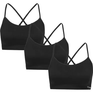 Sujetador Hummel JUNO 3 PACK SEAMLESS BRA