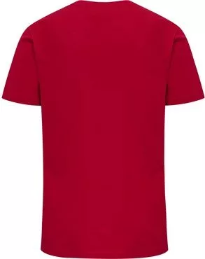 Pánské tričko s krátkým rukávem Hummel Red Basic