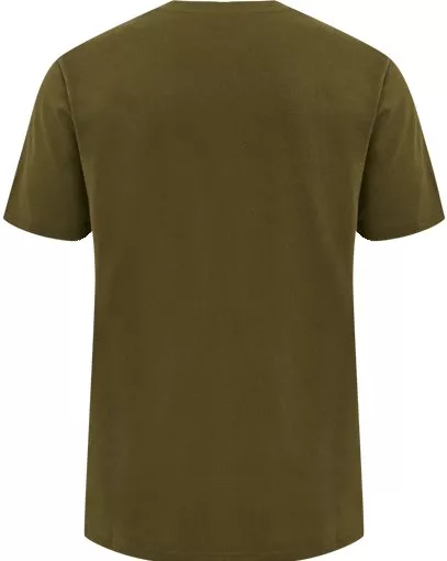 Pánské tričko s krátkým rukávem Hummel Red Basic