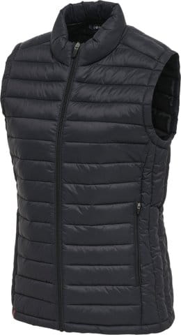 hmlRED QUILTED WAISTCOAT WOMAN