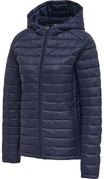 Dámská zimní bunda s kapucí Hummel Red Quilted