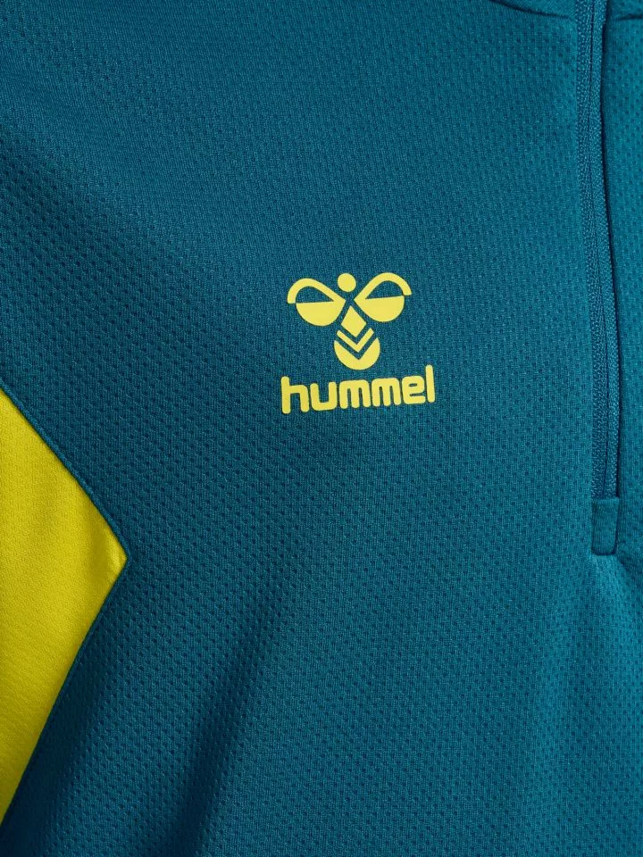 Суитшърт Hummel HMLAUTHENTIC HALF ZIP SWEAT KIDS