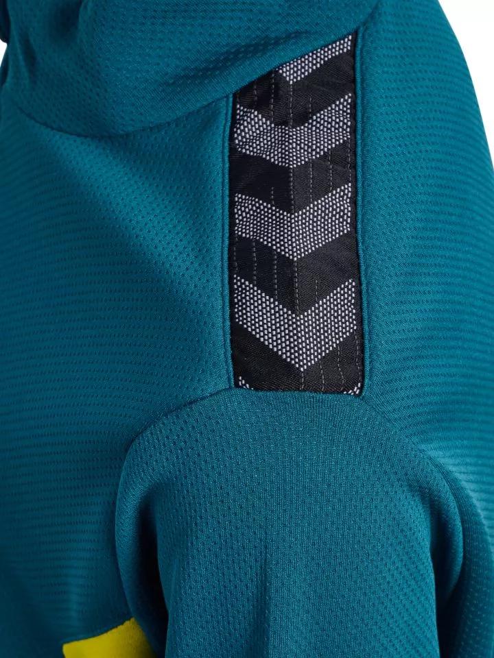Суитшърт Hummel HMLAUTHENTIC HALF ZIP SWEAT KIDS