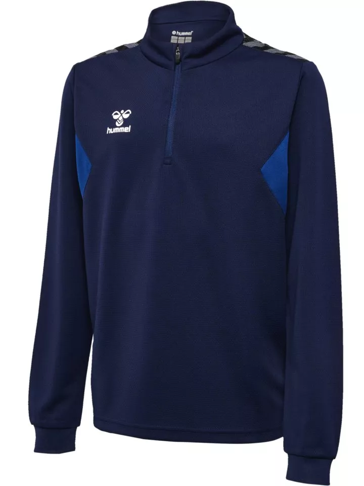 Mikina Hummel HMLAUTHENTIC HALF ZIP SWEAT KIDS