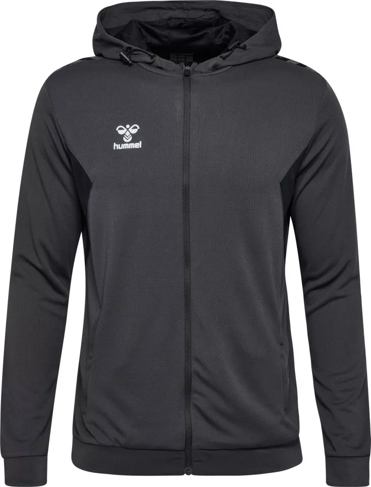 Суитшърт с качулка Hummel HMLAUTHENTIC PL ZIP HOODIE