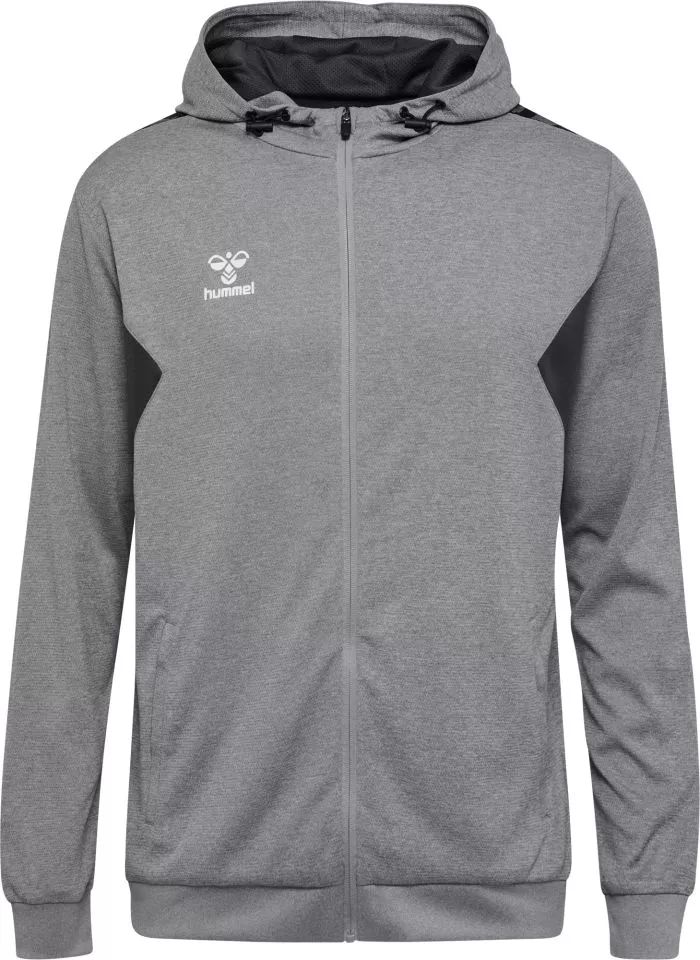 Суитшърт с качулка Hummel HMLAUTHENTIC PL ZIP HOODIE