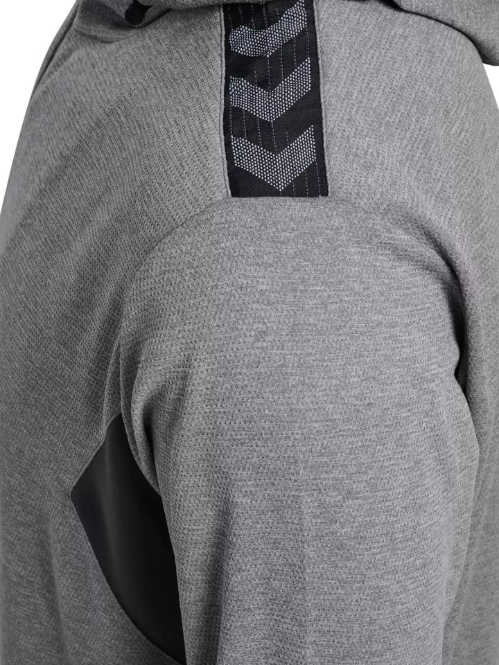 Суитшърт с качулка Hummel HMLAUTHENTIC PL ZIP HOODIE