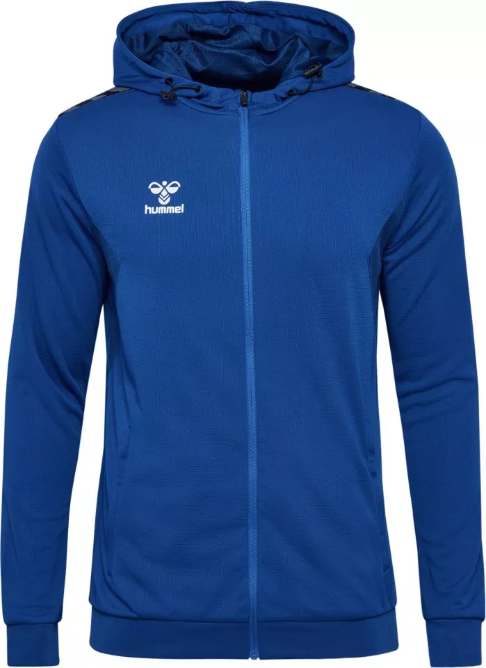Суитшърт с качулка Hummel HMLAUTHENTIC PL ZIP HOODIE