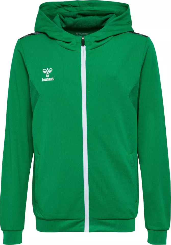 Hummel HMLAUTHENTIC PL ZIP HOODIE KIDS Kapucnis melegítő felsők