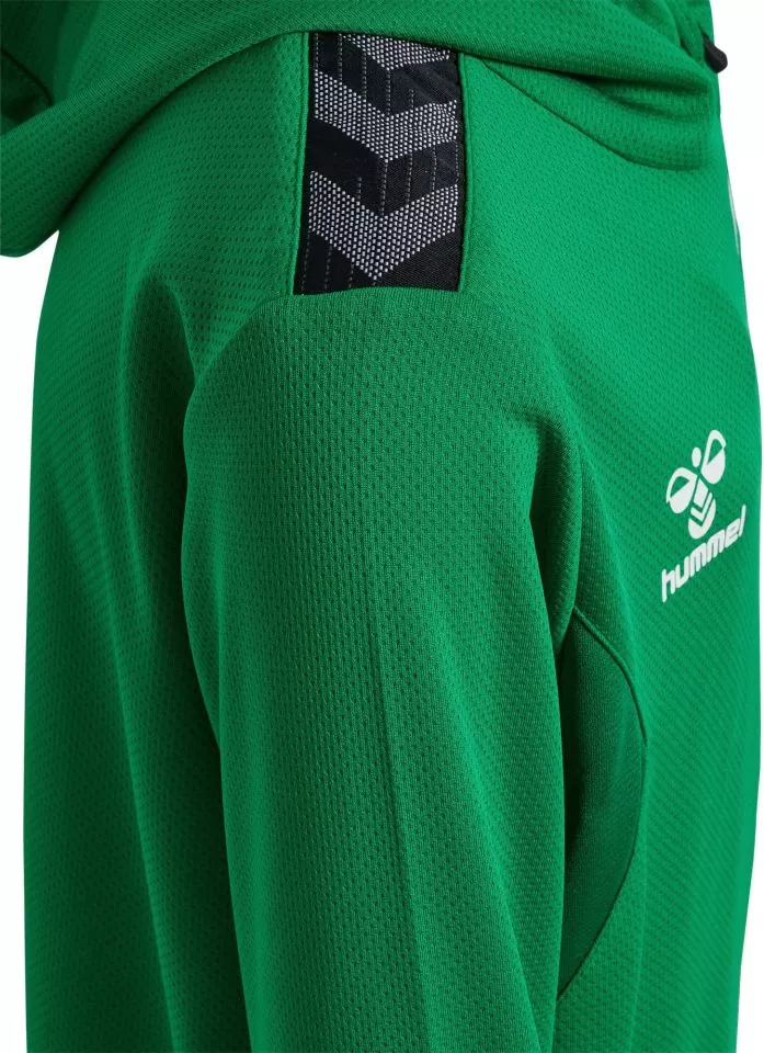 Hummel HMLAUTHENTIC PL ZIP HOODIE KIDS Kapucnis melegítő felsők
