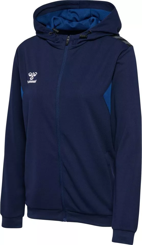 Bluza z kapturem Hummel HMLAUTHENTIC PL ZIP HOODIE WOMAN