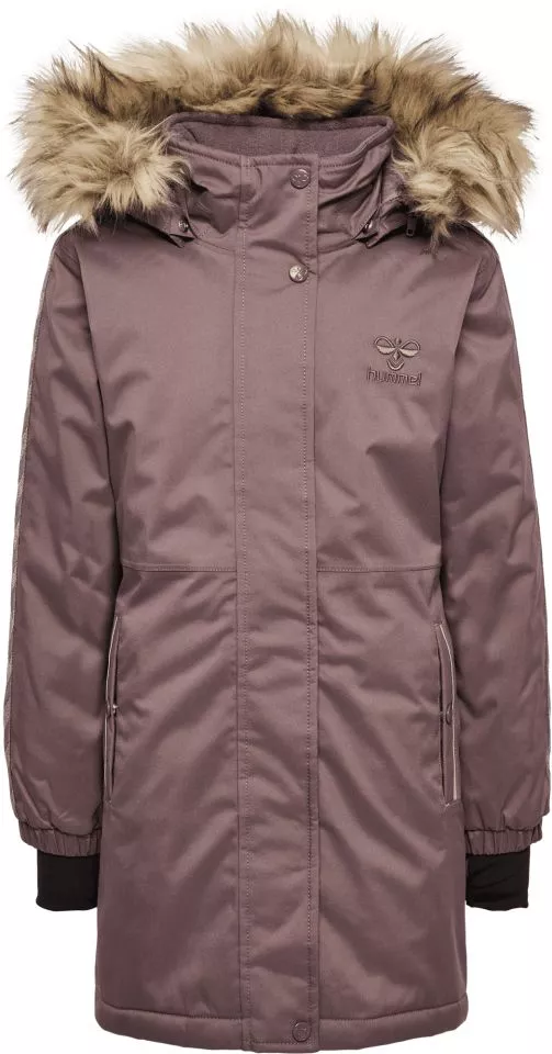 Τζάκετ με κουκούλα Hummel HMLLEAF TEX COAT