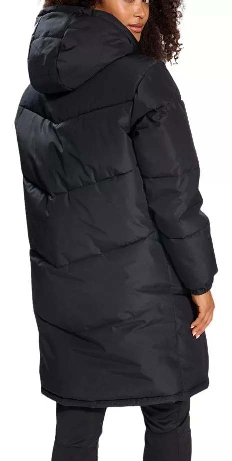 Dámská zimní bunda s kapucí Hummel LGC Mia Long Puff
