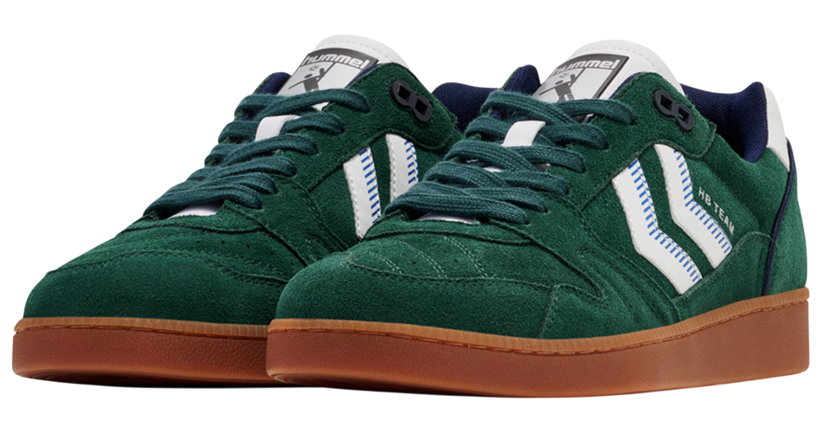 Hummel HB TEAM | Pantofi sport de interior | unisex | verde — foto 3