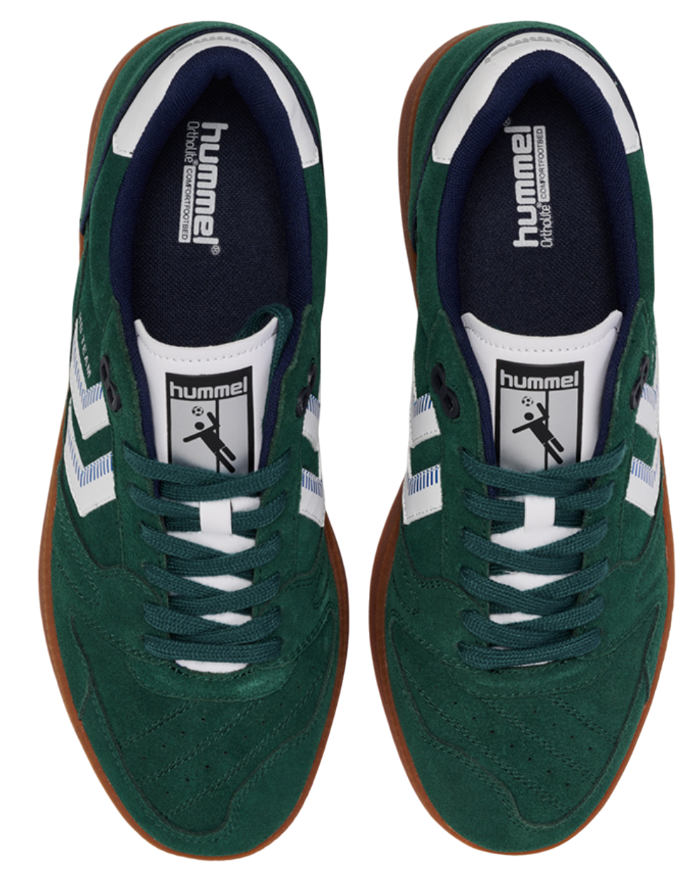 Hummel HB TEAM | Pantofi sport de interior | unisex | verde — foto 5