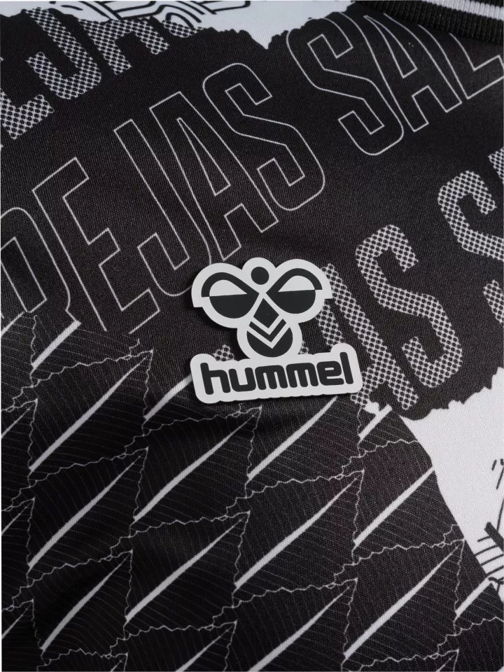 Pánské předzápasové tričko s krátkým rukávem Hummel Dánsko