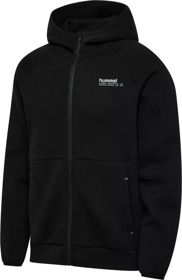 Суитшърт с качулка Hummel hmlTECH FLEECE REGULAR ZIP HOODIE