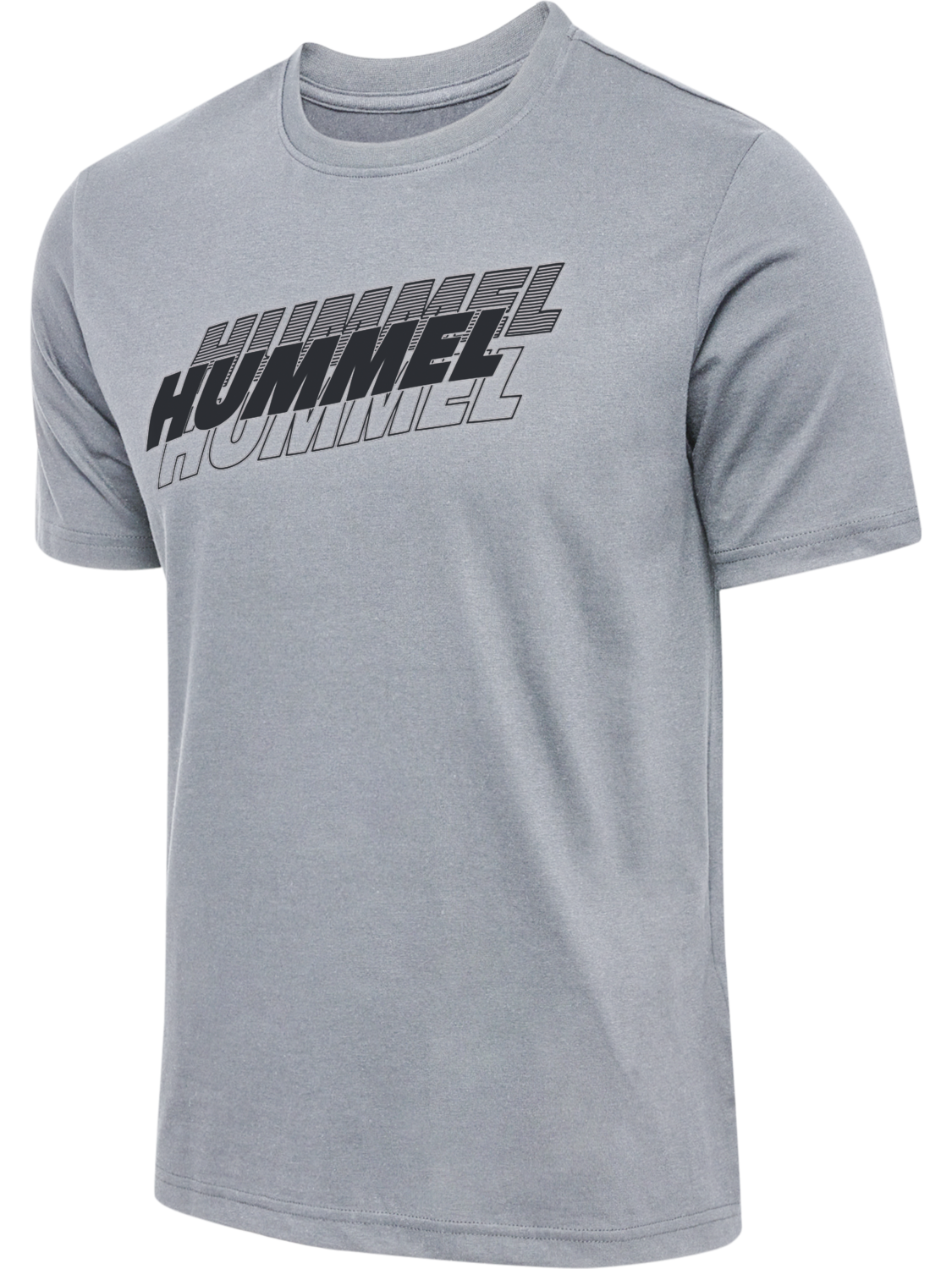 hmlGRAPHIC TRIPLE LOGO COTTON TEE