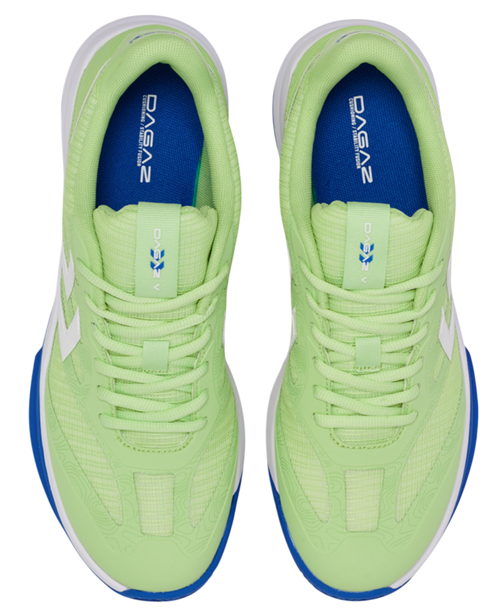 Hummel DAGAZ V | Pantofi sport de interior | unisex | verde — foto 5