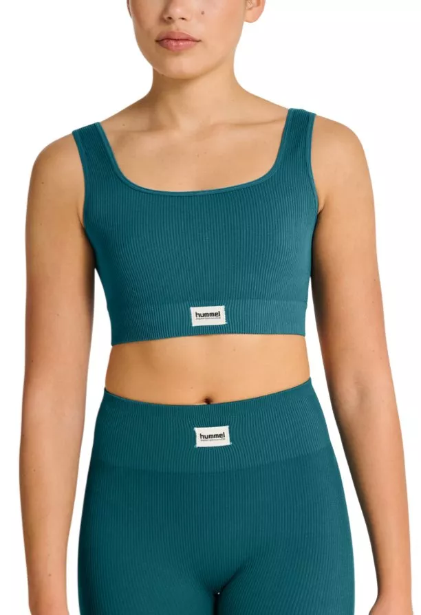 Hummel Pulse Seamless Rib Sports Bra Women Melltartó