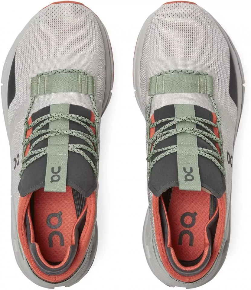 Schuhe Running ON Cloudnova Silver / Orange