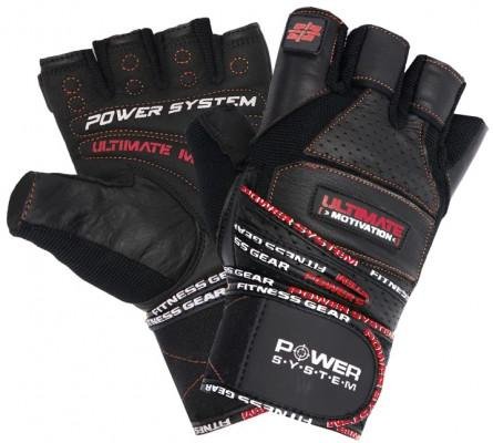 Gloves System POWER SYSTEM-GLOVES ULTIMATE MOTIVATION-RED