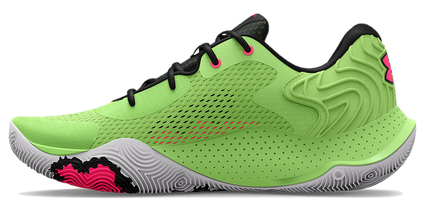 Curry Spawn Curry Lime Green Shoes Basketball Shoes Under Armour Spawn