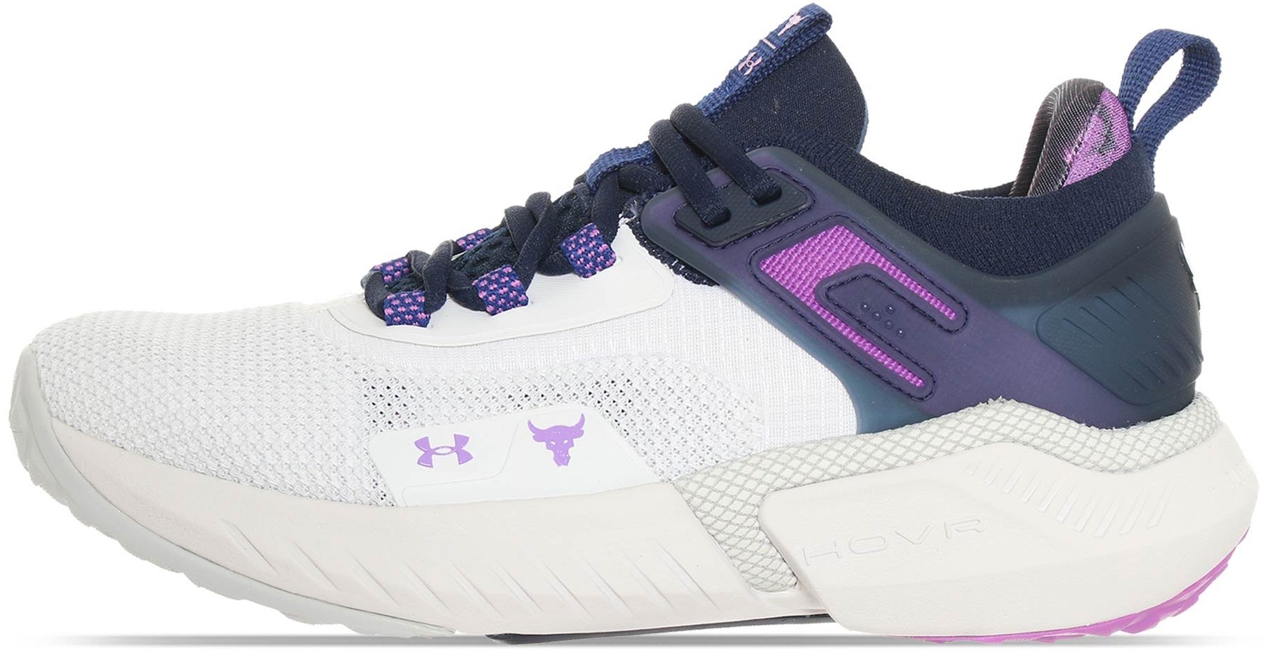 Zapatillas de fitness Under Armour UA W Project Rock 5 Disrupt-WHT