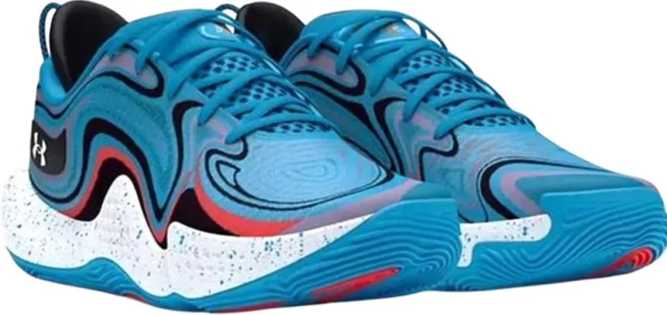 Buty do koszykówki Under Armour UA Spawn 6 MM-BLU