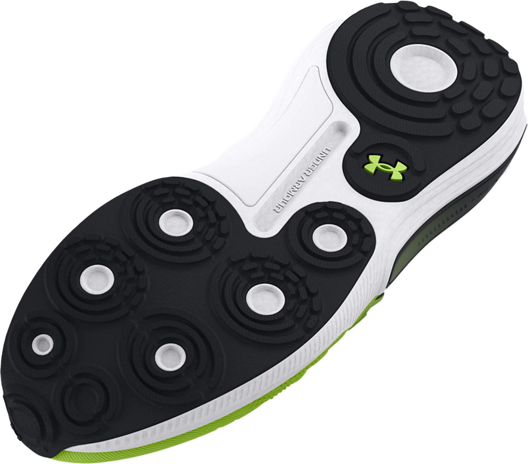 Under Armour UA Phantom 4 Mens 9.5 Green Running Shoes 3027593-390 NEW Under Armour Phantom 4 (White/ Hyper Green/ Black) - Style  main image 2
