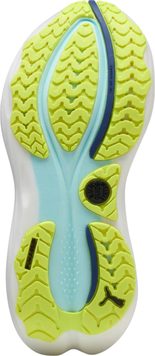 【美品】DOES YELLOW RUN FOREVER? PUMA ForeverRun NITRO 2 