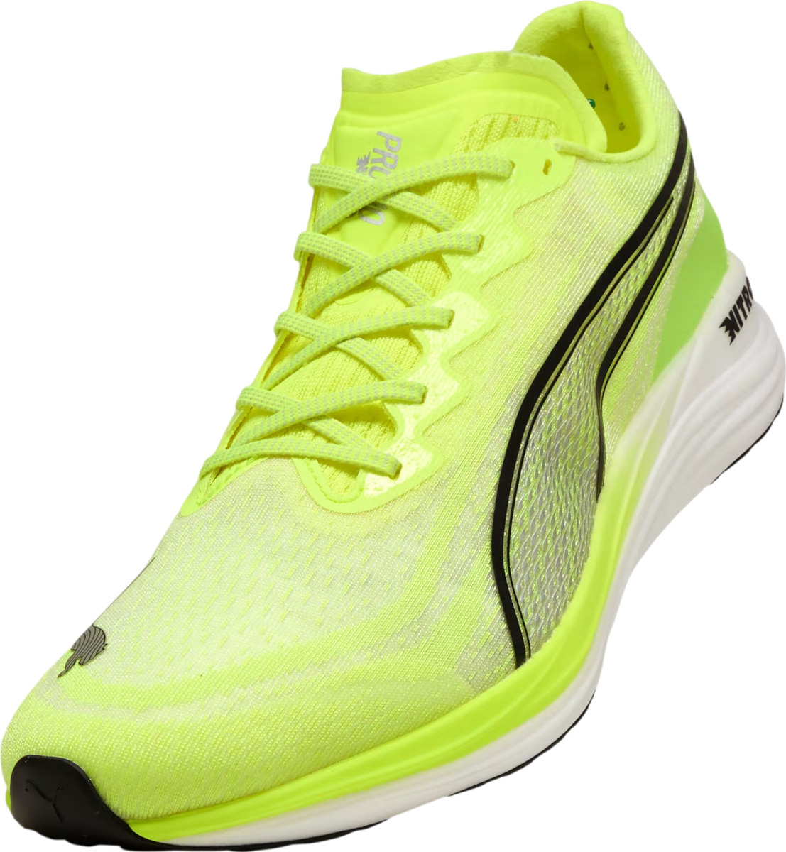 ★ PUMA★ Propio Nitro Women’s Yellow Black 31142903 31142 Puma Propio Nitro Black White Women Road Running Jogging