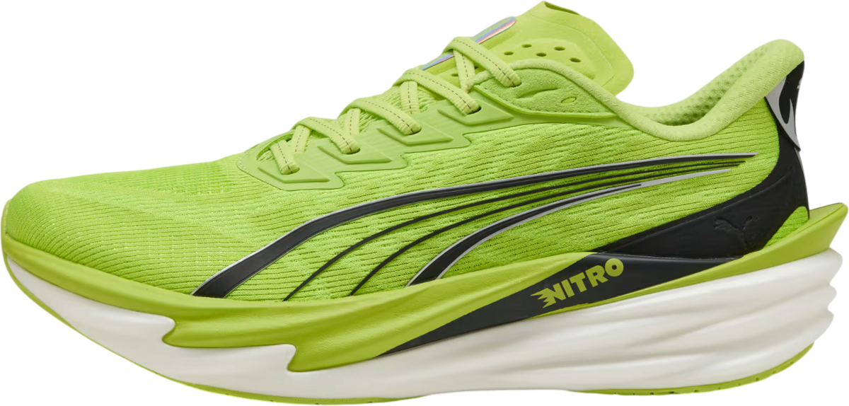 Puma Deviate Nitro 4 Hardloopschoen, 46, Geel