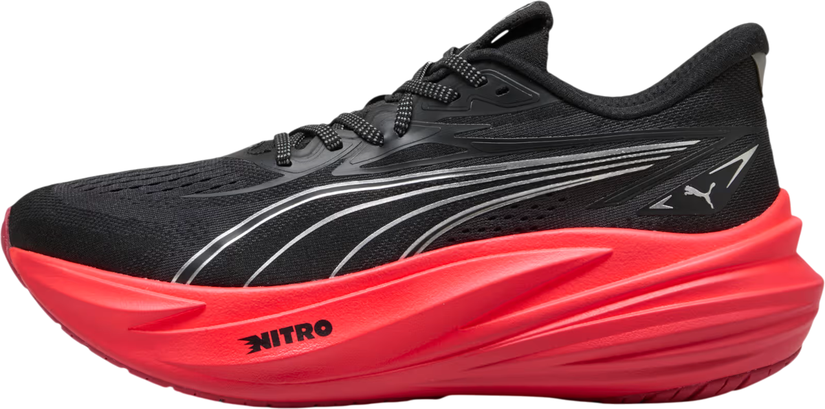 Puma MagMax Nitro 2 Hardloopschoen, 41, Zwart