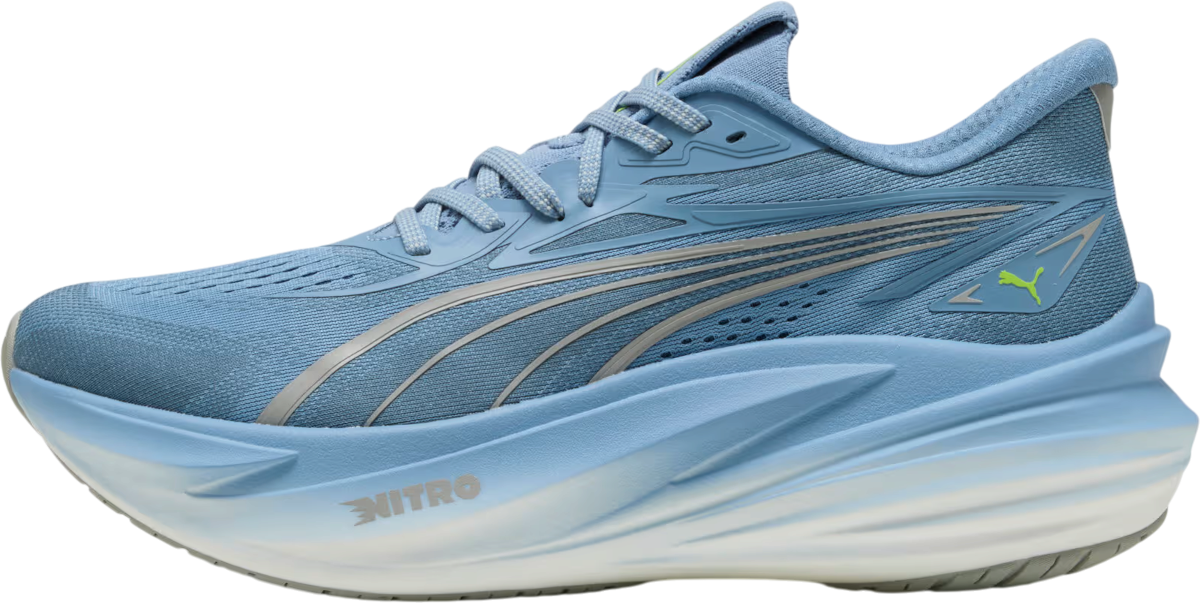 Puma MagMax Nitro 2 Hardloopschoen, 43, Blauw