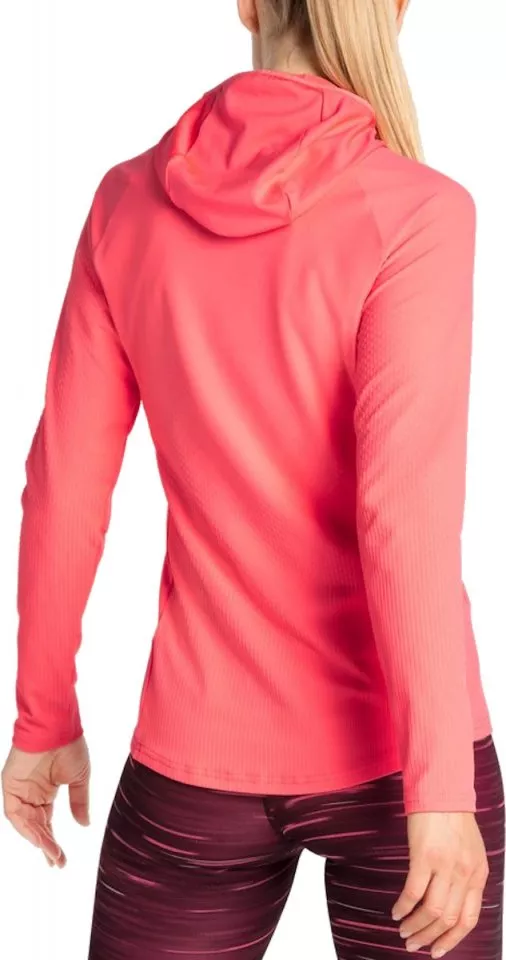 Mikina s kapucňou Odlo Mid layer hoody ZEROWEIGHT CERAMIWARM