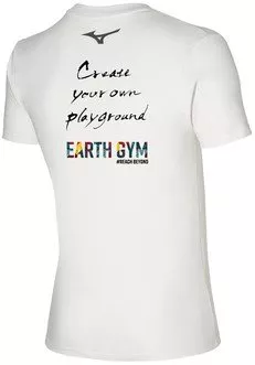 Unisex tričko s krátkým rukávem Mizuno Earth Gym