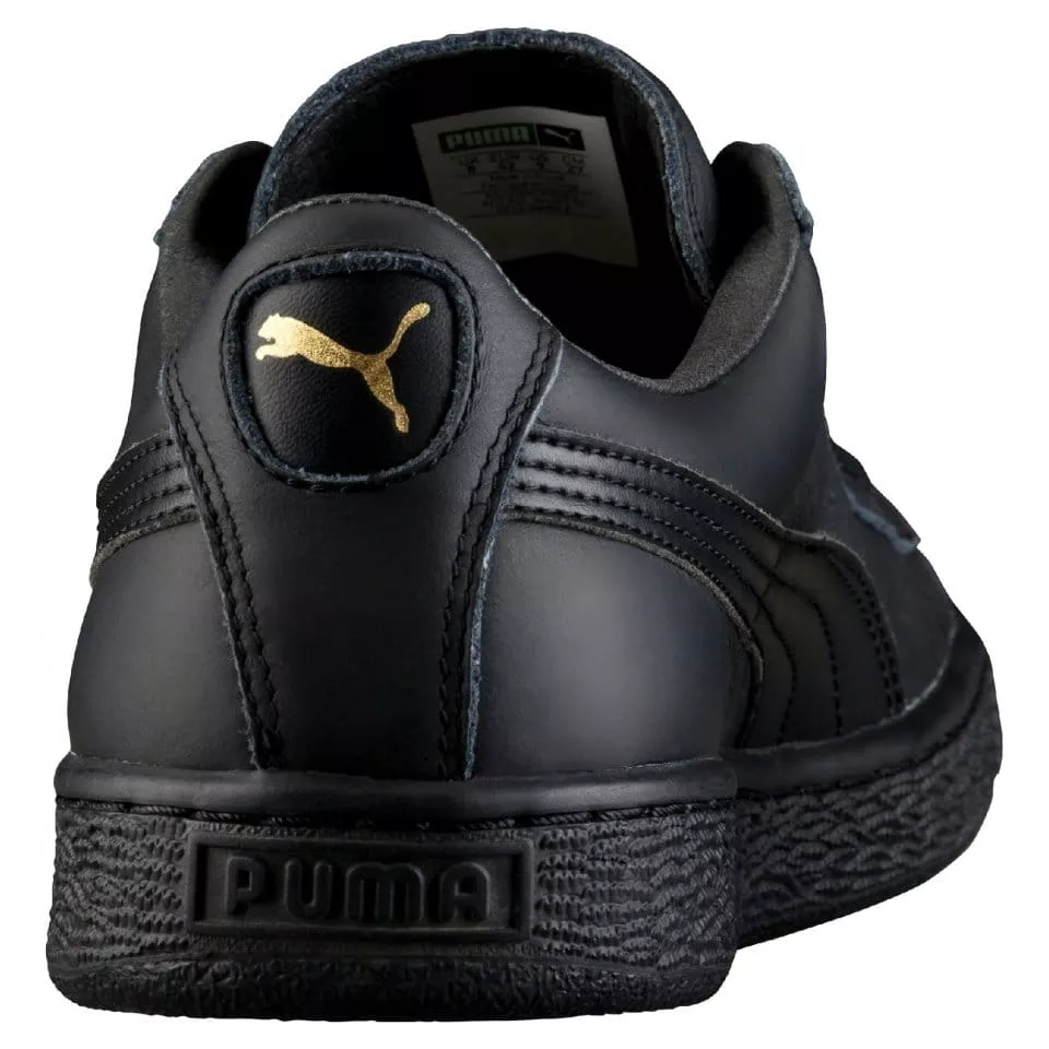 Obuv Puma Basket Classic LFS black-team gold