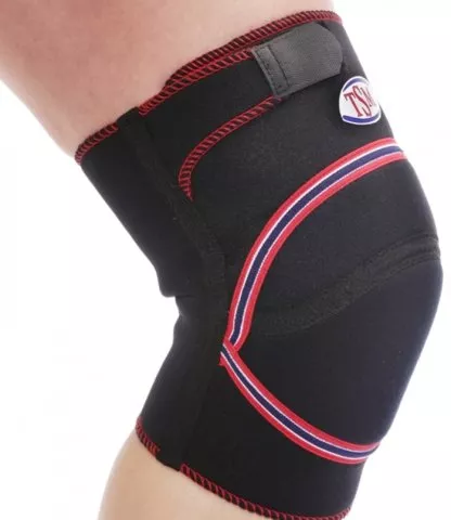 KNEE BANDAGE WITH PAD, LONG, KEVLAR® (ONE PIECE)