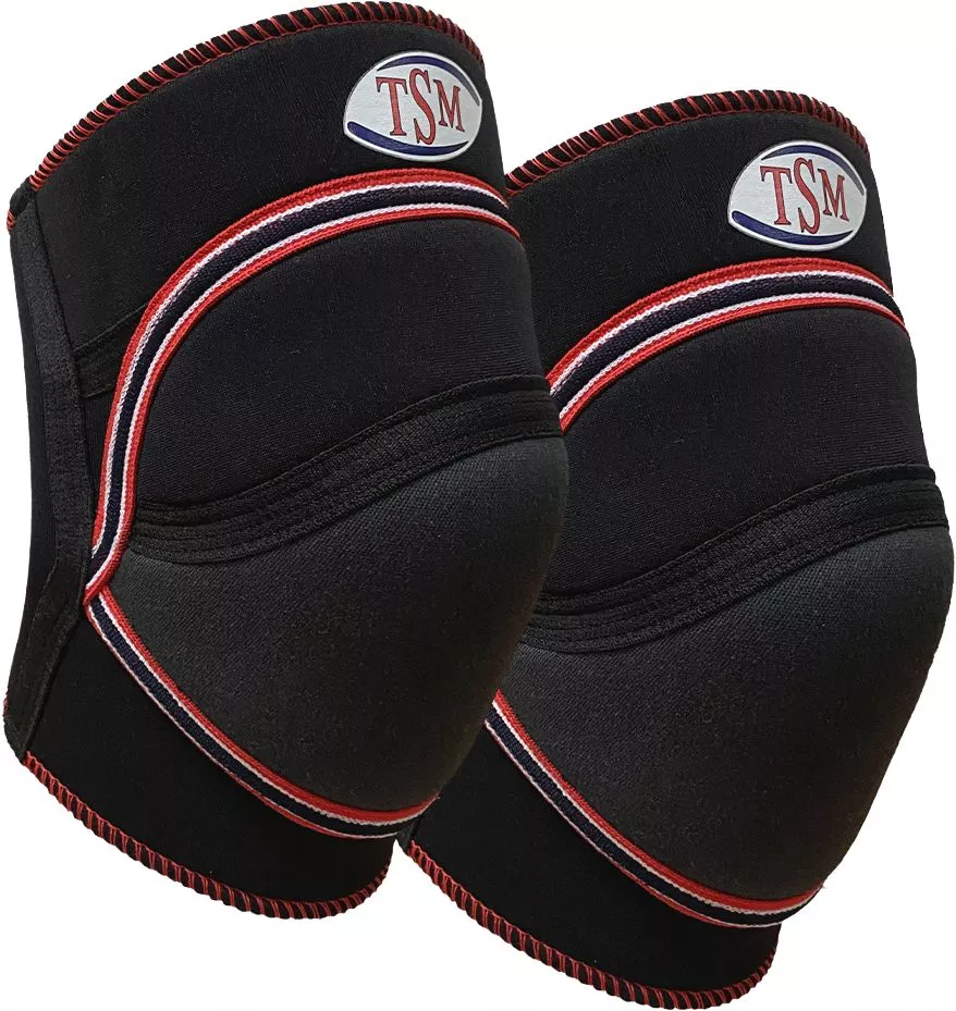 Превръзка за коляно TSM KNEE BANDAGE WITH PAD, SHORT, KEVLAR® (PAIR)