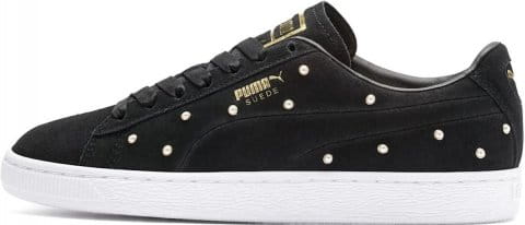 Pearl Studs Suede