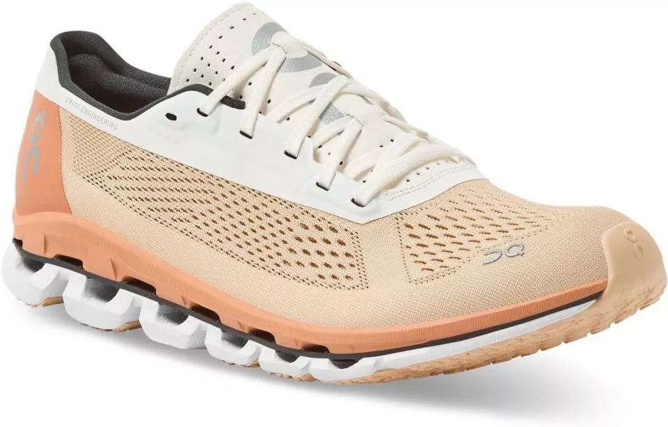 Chaussures de On Running Cloudboom Savannah/White