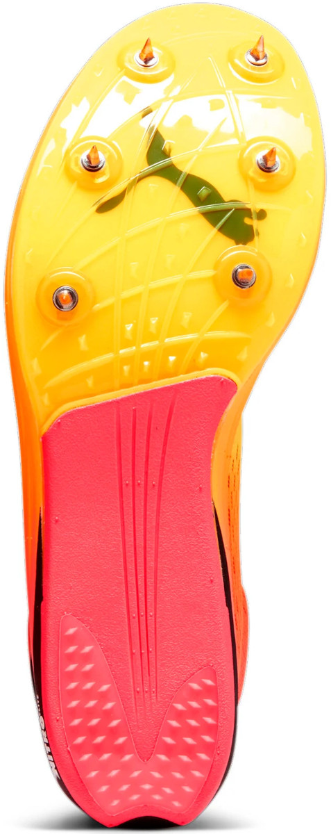 ツ*ン様 Puma EVOSPEED LONG DISTANCE NITRO E Puma evoSpeed Distance Nitro Elite + 2 Running Spikes Orange