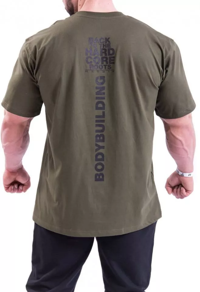Pánské fitness tričko s krátkým rukávem Nebbia Hard