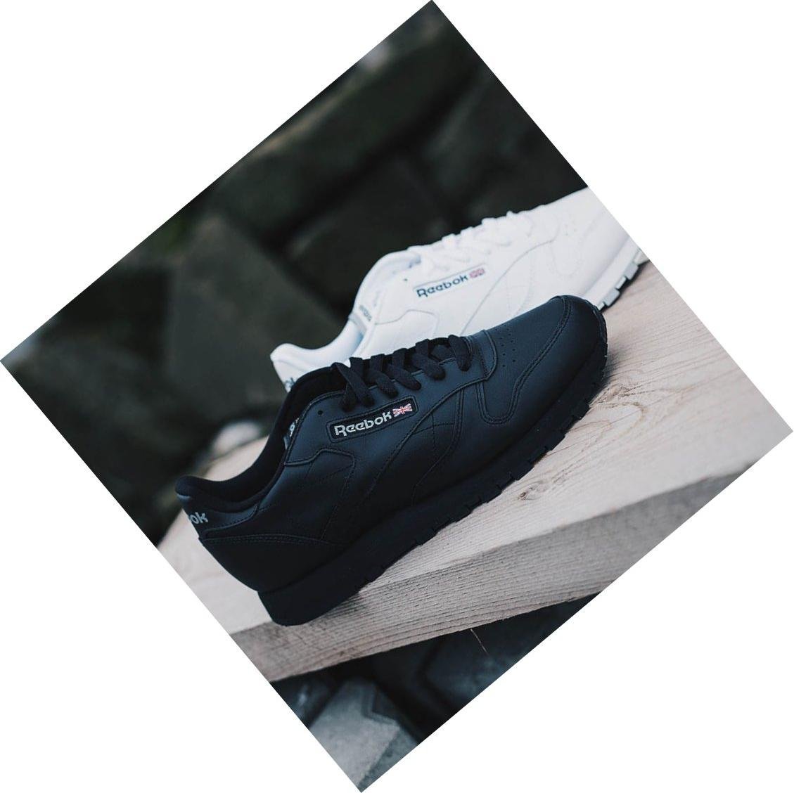 Reebok Classic classic leather | Incaltaminte | damă | negru — foto 5