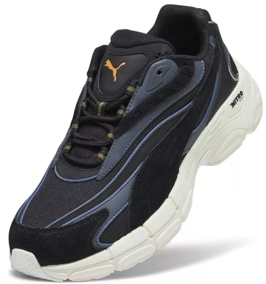 Puma Teveris Nitro Vortex Hairy Schwarz F01 Cipők