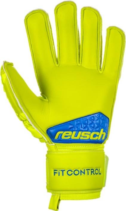 Details about   Reusch Goalkeeper Gloves Fit Control MX2 3970135 583 Yellow Fluo Jan 2019 show original title 